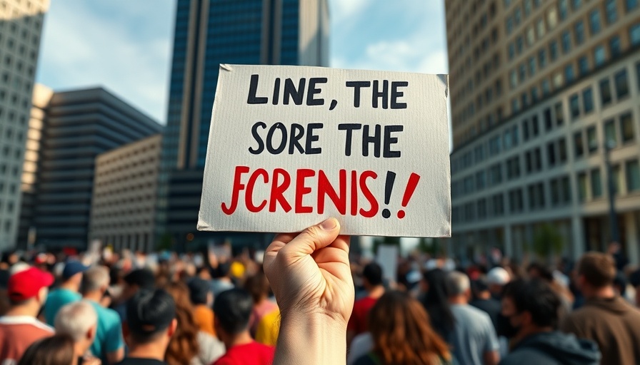 Protest sign in city against Netanyahu during UN with message