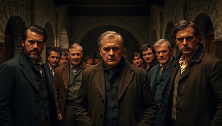 Mafia: The Old Country; group of men in vintage setting, Unreal Engine.