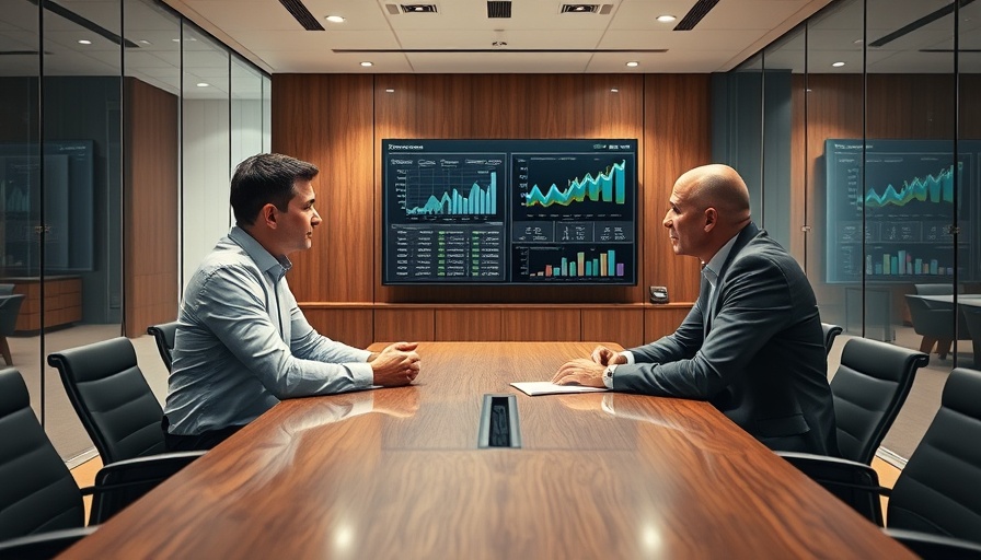 Business discussion in modern office highlighting hidden costs of corporate culling.