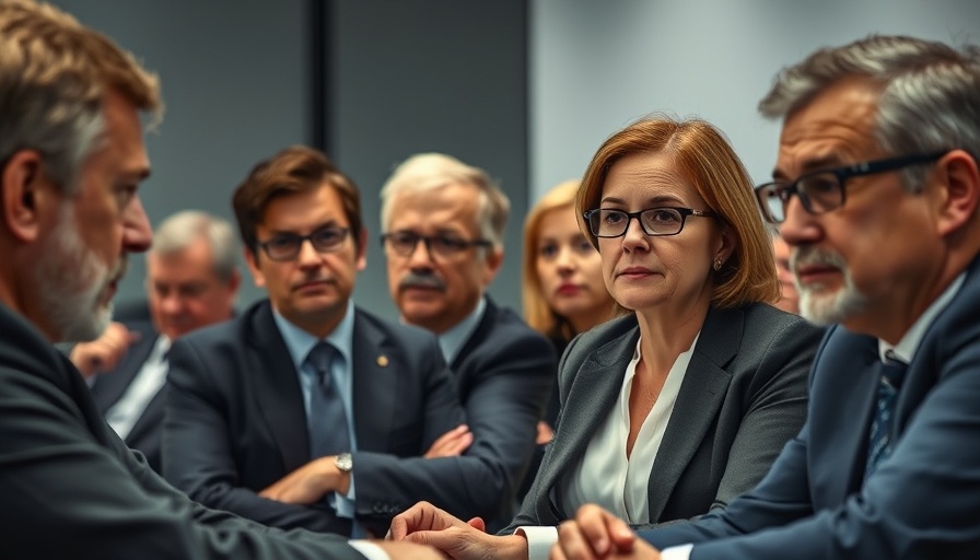 EU officials in a meeting, serious discussion on defense strategies.