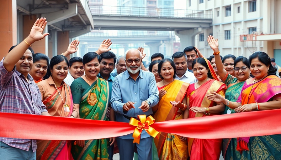 Ribbon-cutting ceremony for infrastructure project in Nigeria.