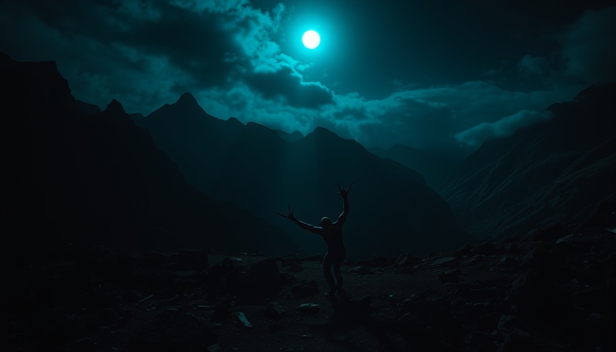 The Midnight Walk game clay exploration with eerie landscape.