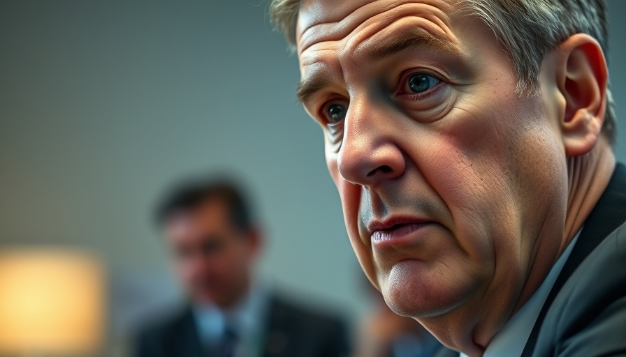 Close-up of politician finalizing details of captive release, intense discussions.