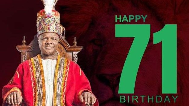 Kabaka's 71st Birthday Celebration Uganda with regal attire.