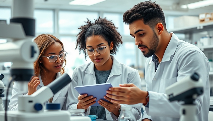 Students engaged in research lab for Undergraduate Summer Research Fellowship.