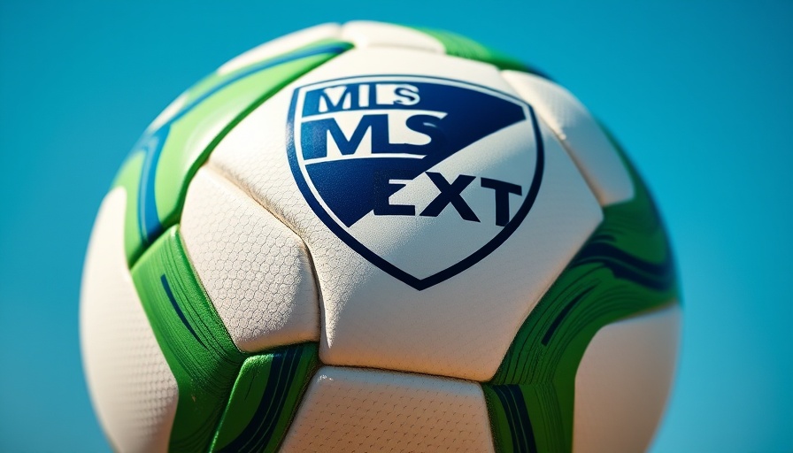 LA Galaxy Victory in MLS Next Cup Semifinals soccer ball close-up