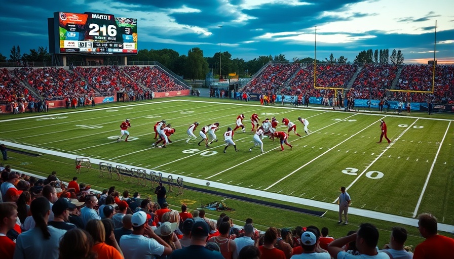 Jalen Milroe preseason debut football game scene.