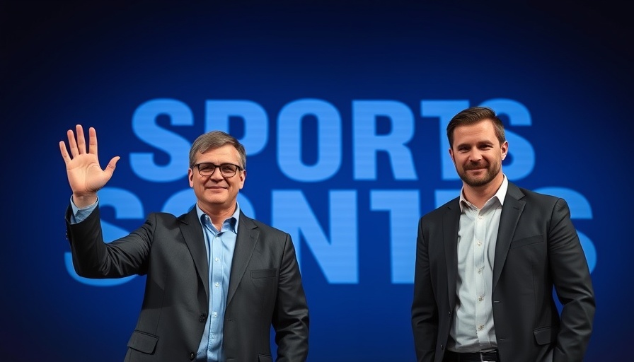 AI sports betting discussion with confident sports commentators.