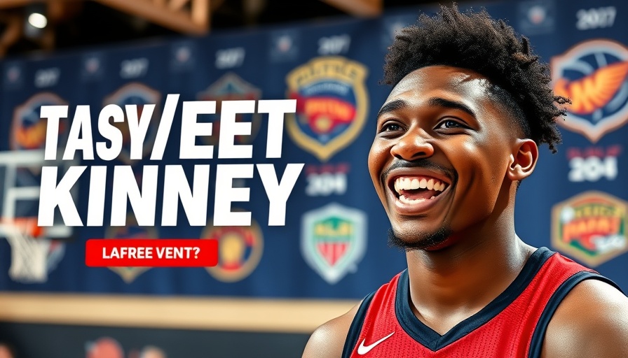 College sports betting announcement featuring Taylen Kinney's decision.