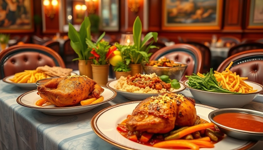 Celebrate Hispanic Heritage Month in Atlanta with colorful Hispanic dishes at Tio Lucho's.