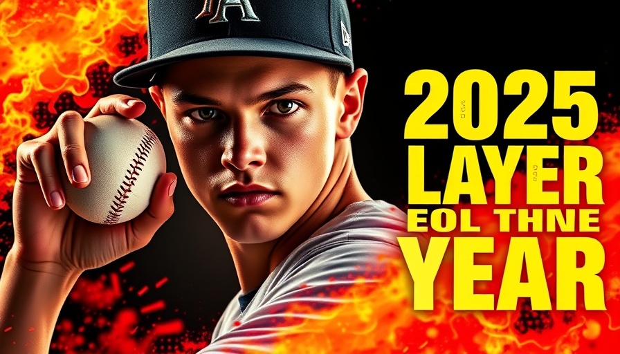 Dynamic baseball player graphic with intense focus, AI sports betting.