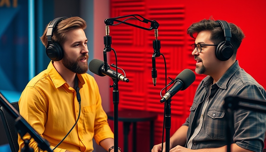 Two individuals in a podcast discussing a hex on Charlie.
