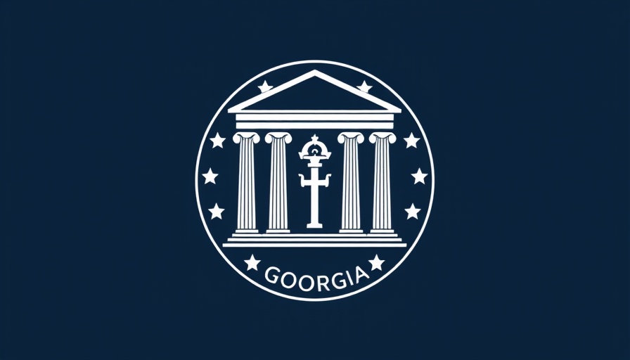 Georgia state seal design symbolizing Georgia Best Place for Business.