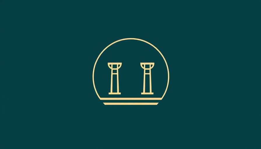 Georgia tourism records emblem design on dark teal background.