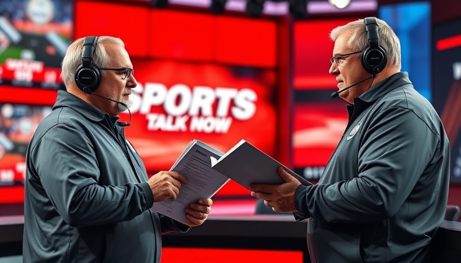 Atlanta news show with coaches discussing strategies.