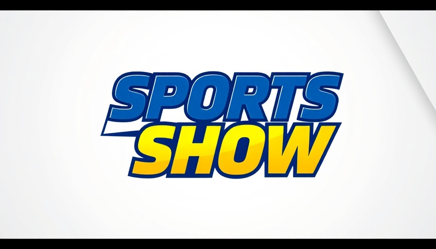 ESPN sports show logo in yellow and blue theme.