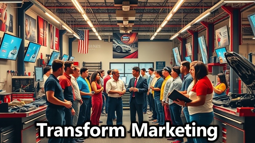 Engaged mechanics connect with customers in a modern auto repair shop, enhancing local SEO for auto repair.