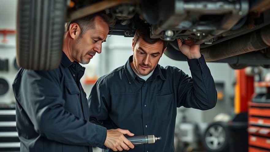 Skilled auto mechanic in garage using auto repair hiring strategies for technician skills growth.