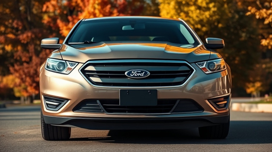 2010-2019 Ford Taurus displaying notable models in natural setting.