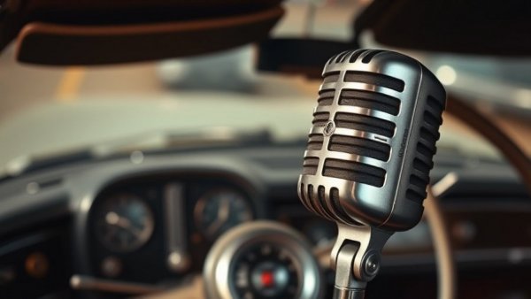 Role of Online Reviews in Business Growth: Microphone highlights marketing for auto repair.