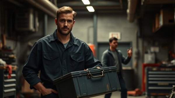 Finding skilled technicians in auto repair garage scene.