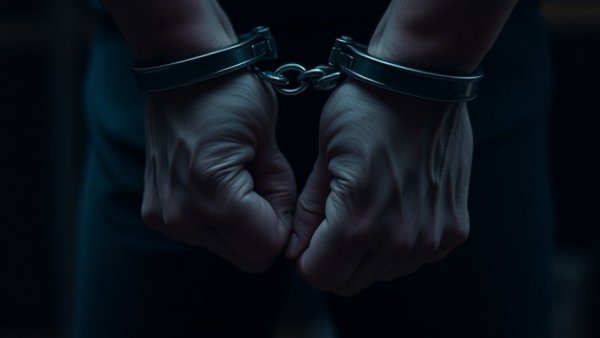 Hands in handcuffs with 'How to Get a Mugshot Removed From Google' text.
