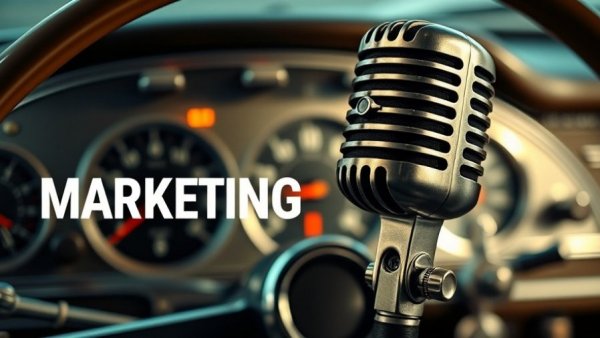 Implementing Green Practices in Your Auto Repair Shop with vintage microphone and car dashboard.