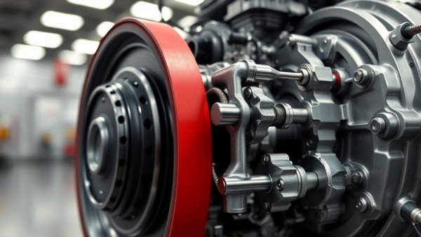 Close-up view of a modern eCVT system highlighting components and benefits.