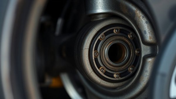 Understanding Car Bushings: worn bushing with cracks visible