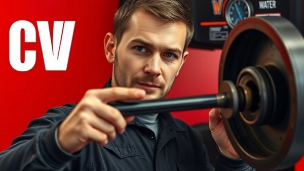 Mechanic highlights symptoms of a bad CV axle.