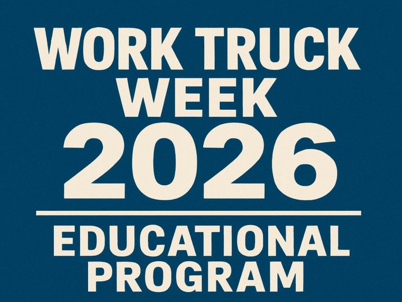 Work Truck Week 2026 educational program for commercial vehicle training.