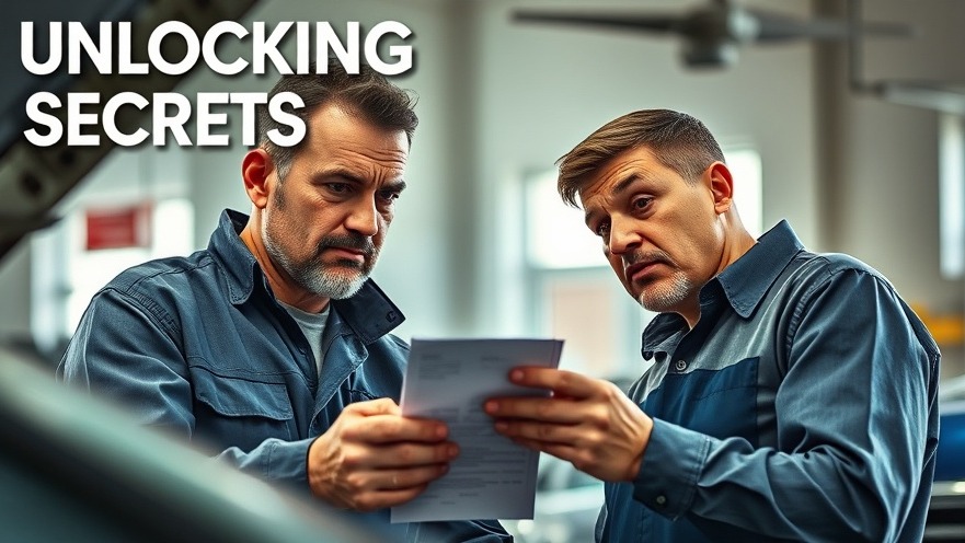 Mechanic and customer discuss automotive repair pricing with curiosity and confidence.