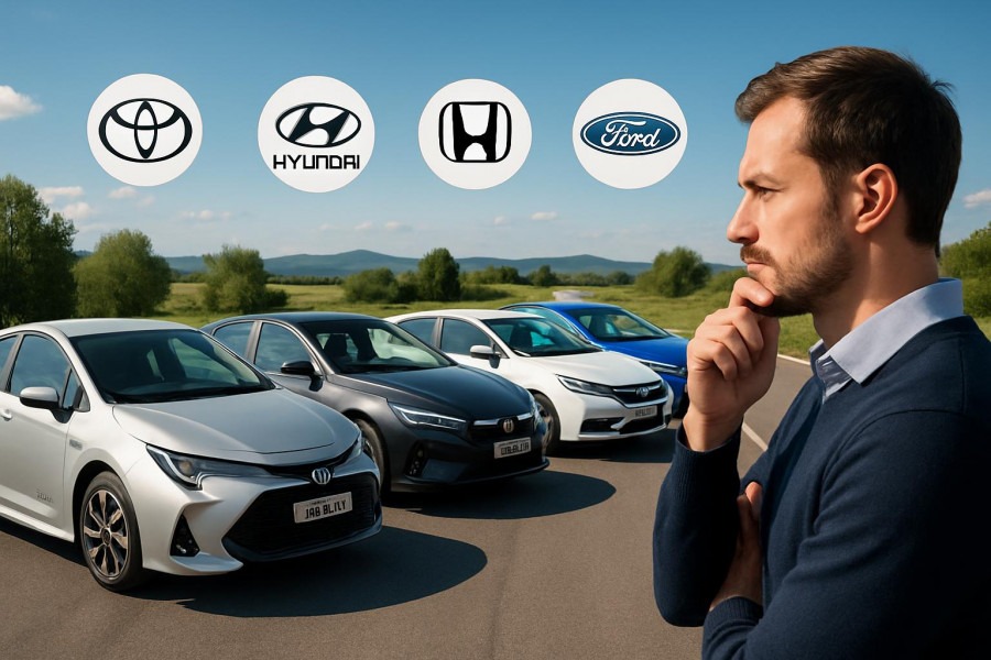 Explore the best hybrid car manufacturers with vibrant eco-friendly vehicles.