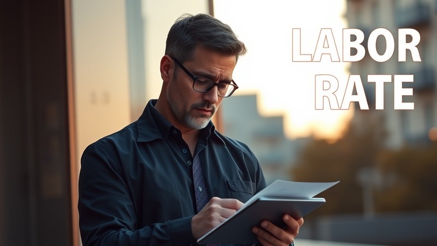 Thoughtful business owner calculating auto repair pricing and labor costs comparison.