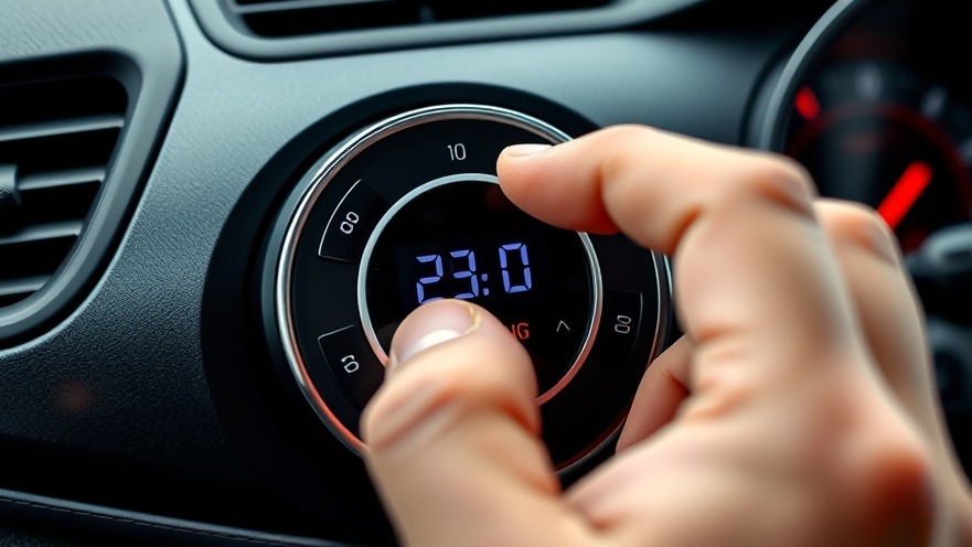 Close-up of car air conditioning dial showing 'Wrong' at 24.0, highlighting modern controls.