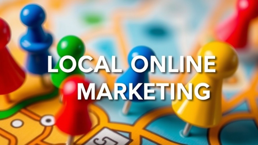 Vibrant map pins highlighting local SEO strategies for Google My Business.
