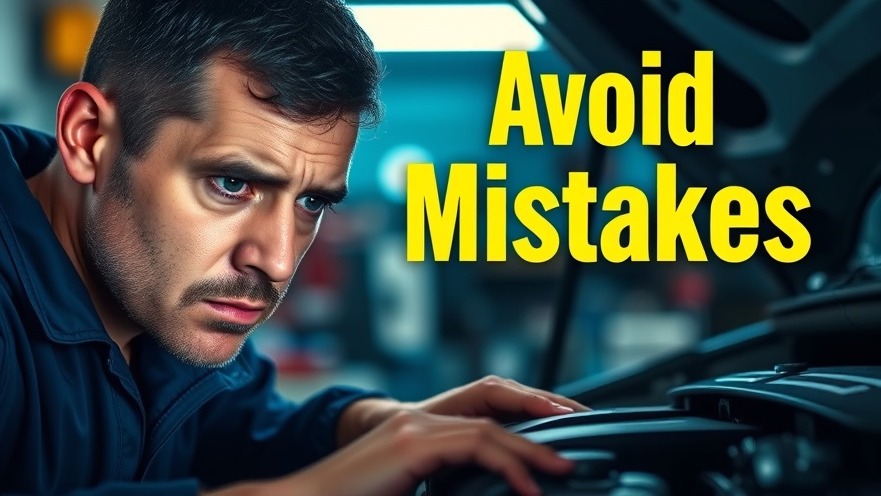 Mechanic worried about engine care, highlighting car maintenance mistakes.