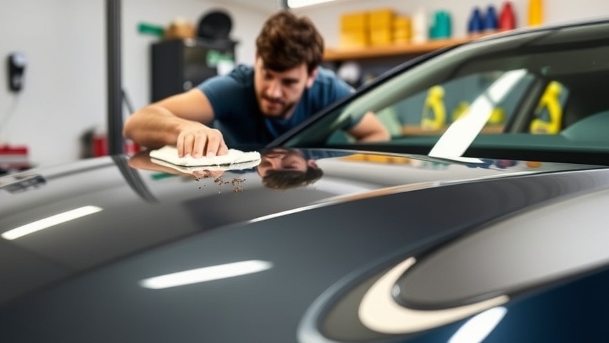 DIY Clean Car: Focusing on bug and tar removal for a pristine finish.