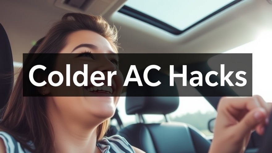 Joyful person enjoying cool breeze in car, showcasing AC cooling tips for better efficiency.