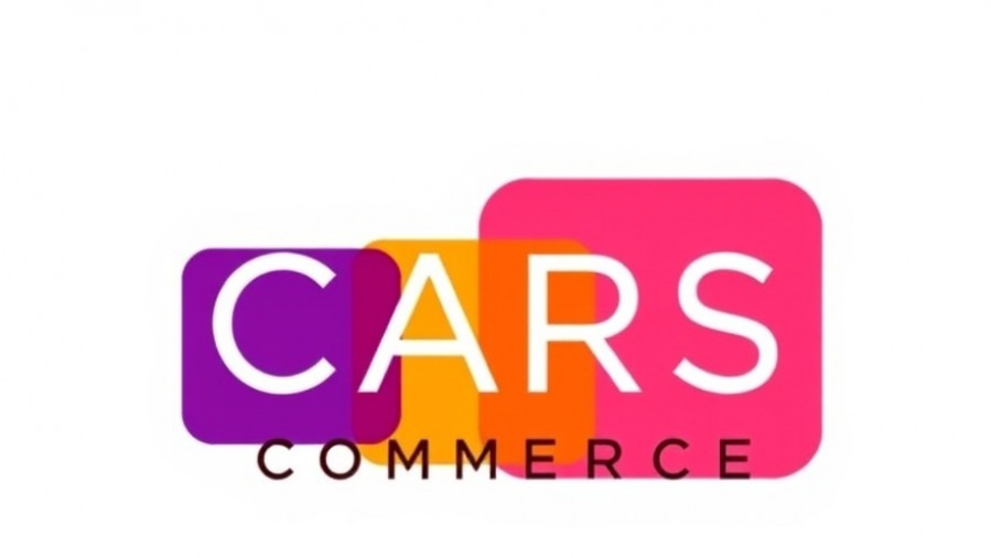 Modern logo design for Cars Commerce, reflecting automotive production shifts