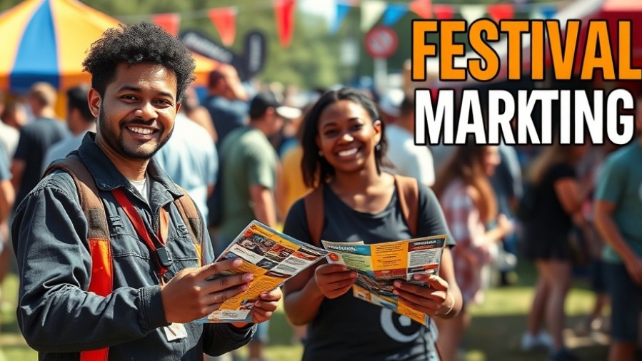 Local Events for Branding: Diverse mechanics engaging customers at a vibrant outdoor festival.