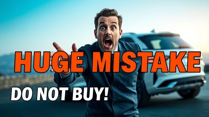 Surprised man warning about SUV repair problems, 'HUGE MISTAKE DO NOT BUY!'