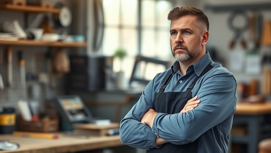 Concerned auto repair shop owner reflects on technician recruitment strategy.