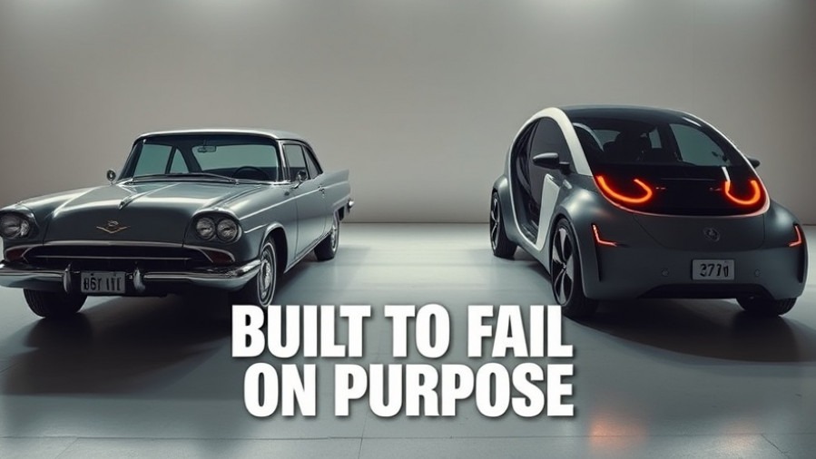 Cinematic comparison of older cars vs modern vehicles; built to fail on purpose.