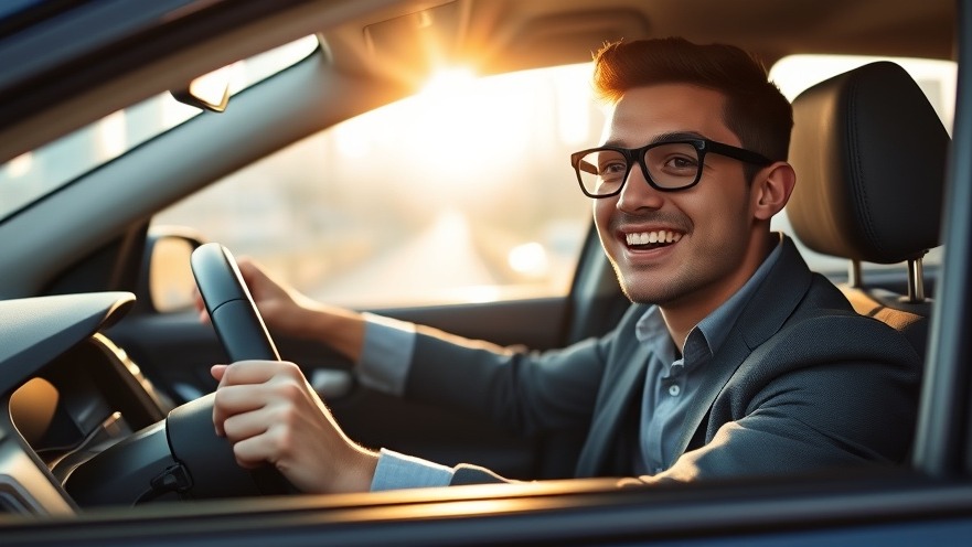 Excited car buyer in a new car, embodying joy for top compact cars 2026.