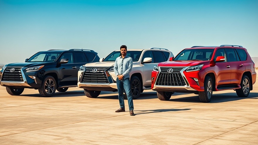 2027 Toyota Land Cruiser, Lexus GX features, and 4Runner in SUV comparison.