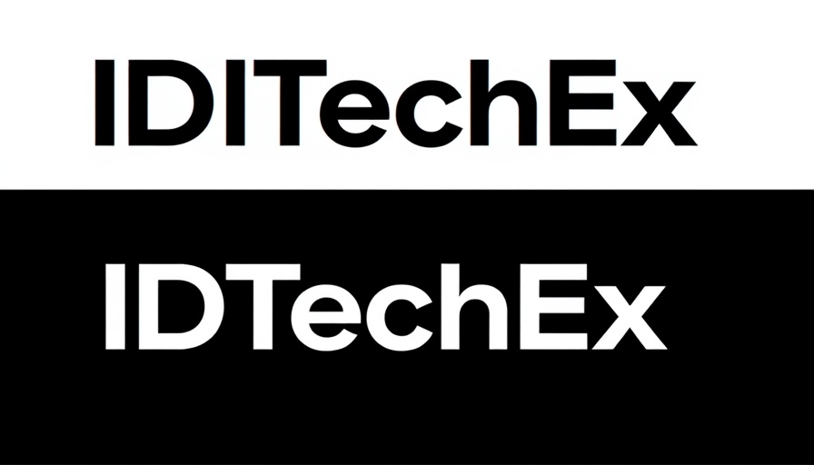 IDTechEx logo showcasing modern corporate branding.