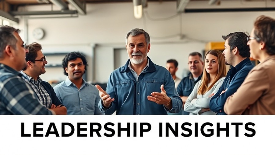 Business coach Josh Parnell leads a workshop on auto repair leadership with effective communication.