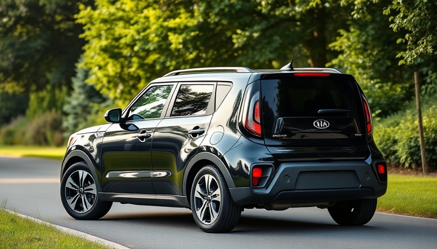 2014-2019 Kia Soul 2nd gen hatchback viewed from front, highlighting design.