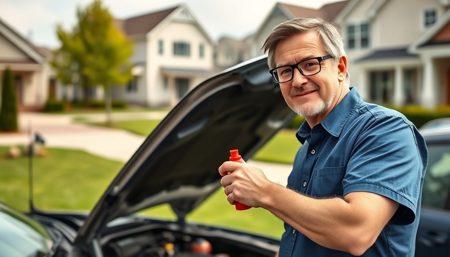 Car maintenance tip to keep your car running forever in a suburban setting.